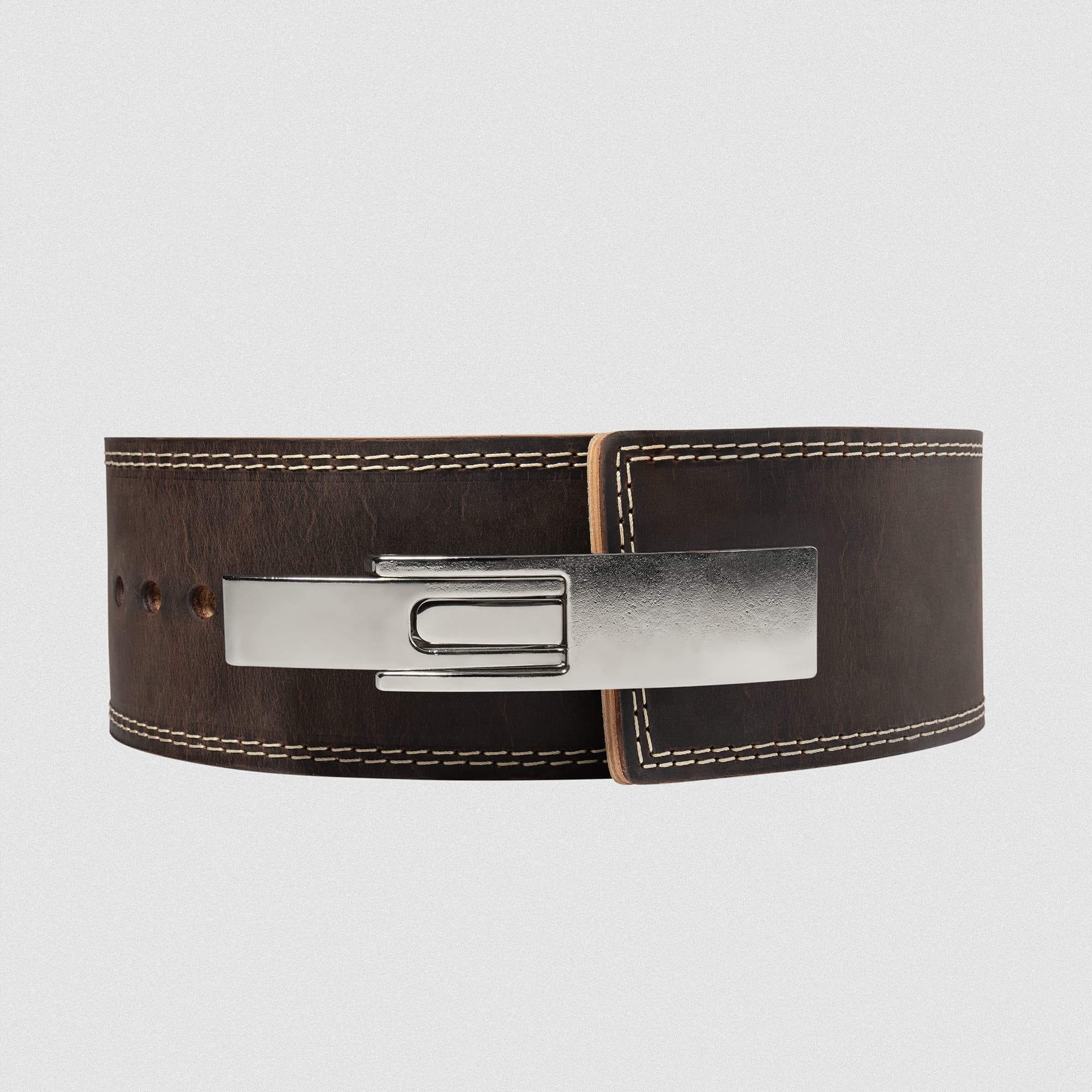 10MM Lever Belt - Cafe Leather - Image 3