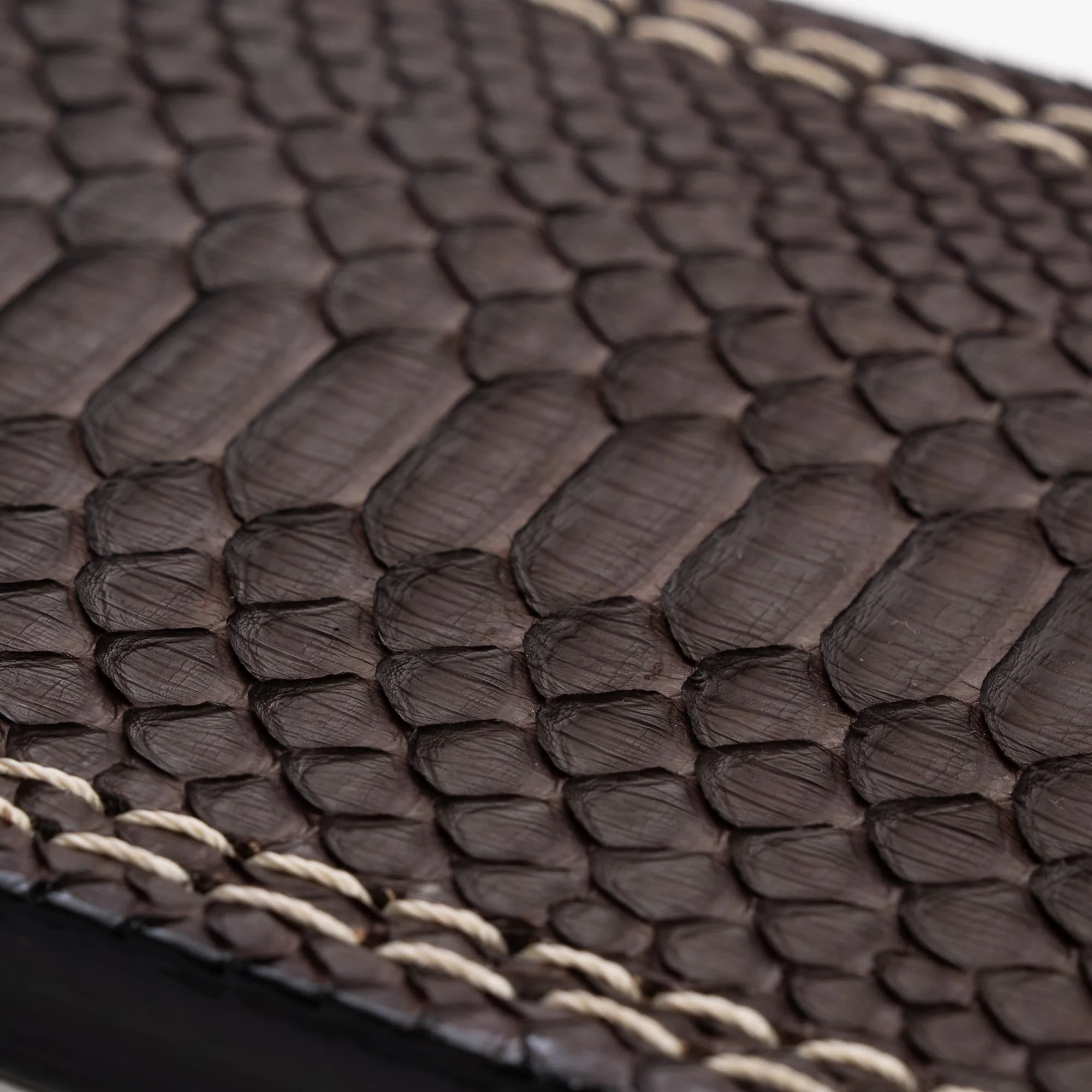 10MM Lever Belt - Cafe Python - Image 5
