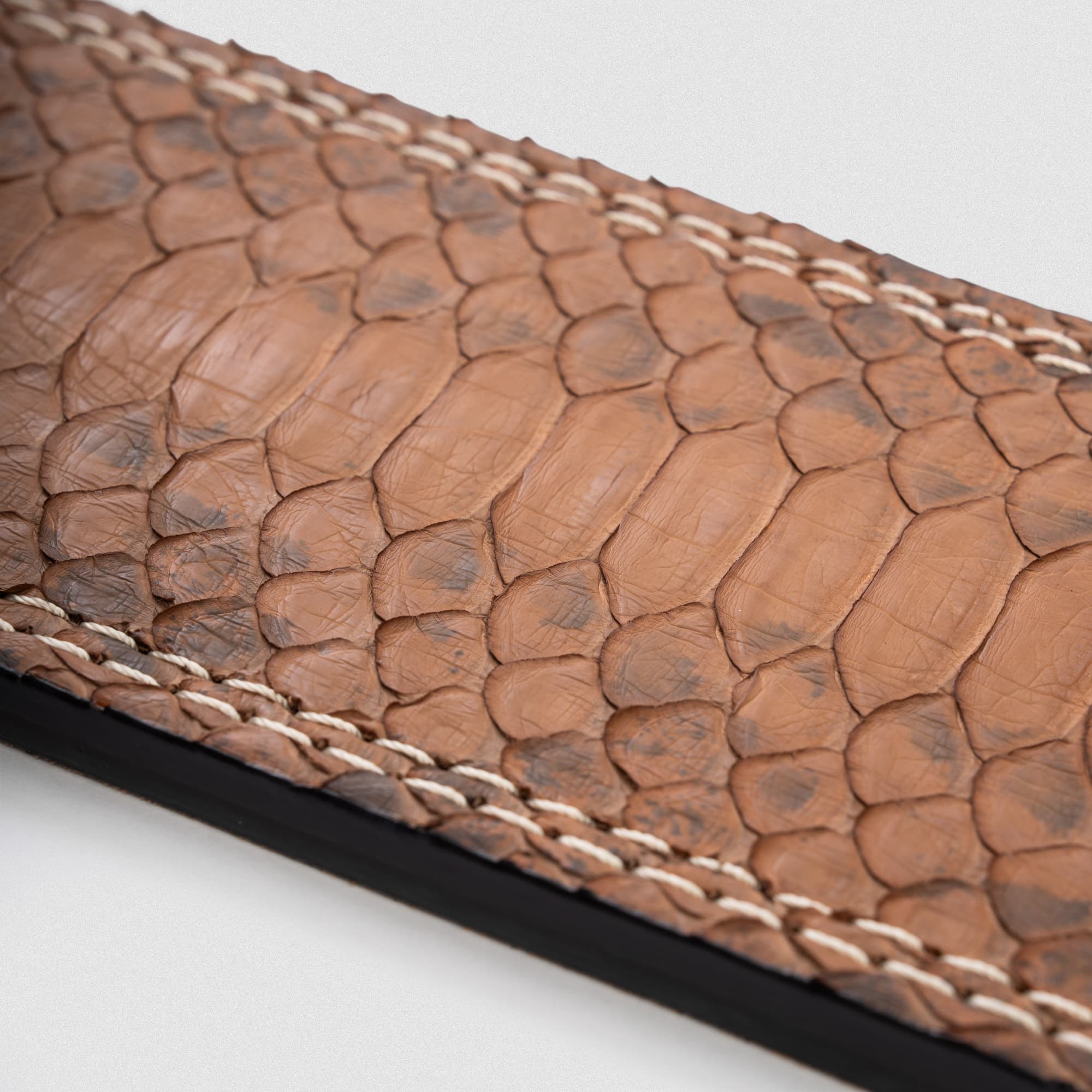 10MM Lever Belt - Saddle Python - Image 6