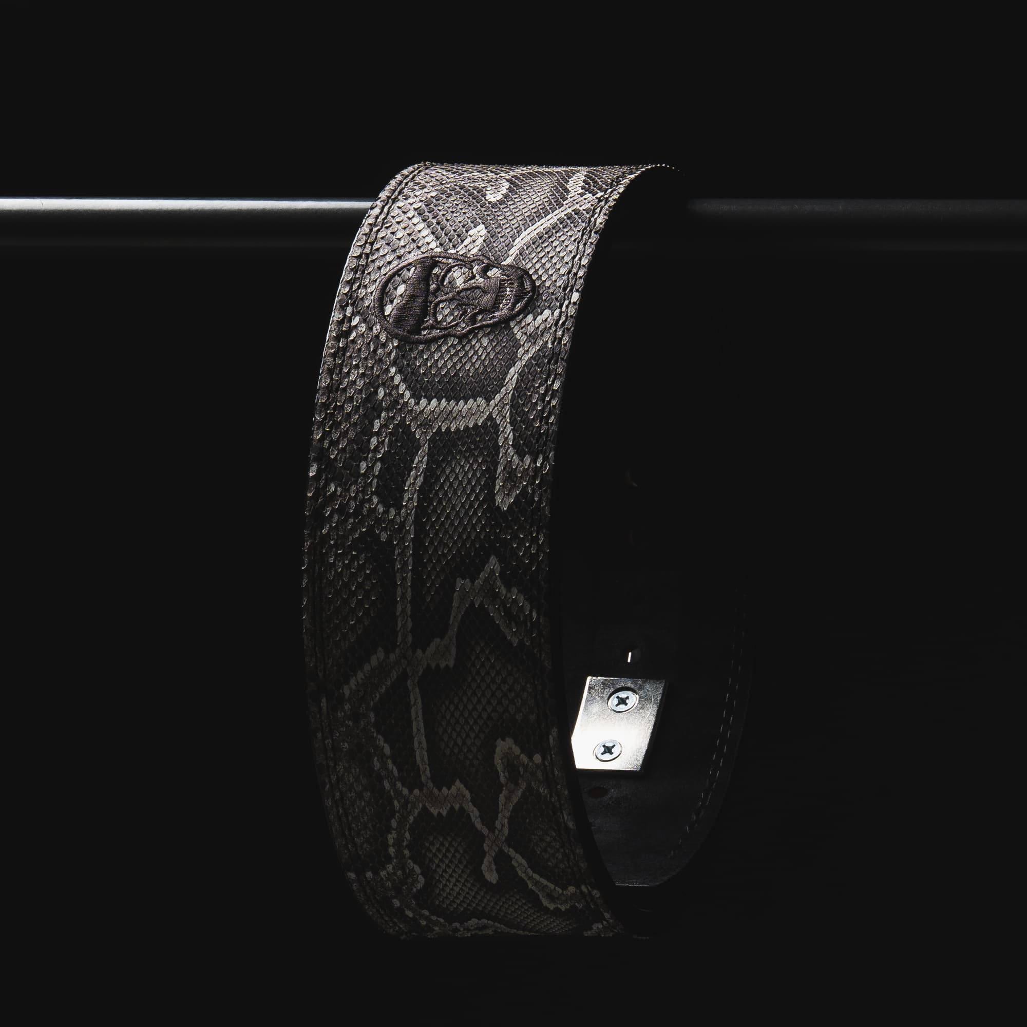 10MM Lever Belt - White Python - Image 5