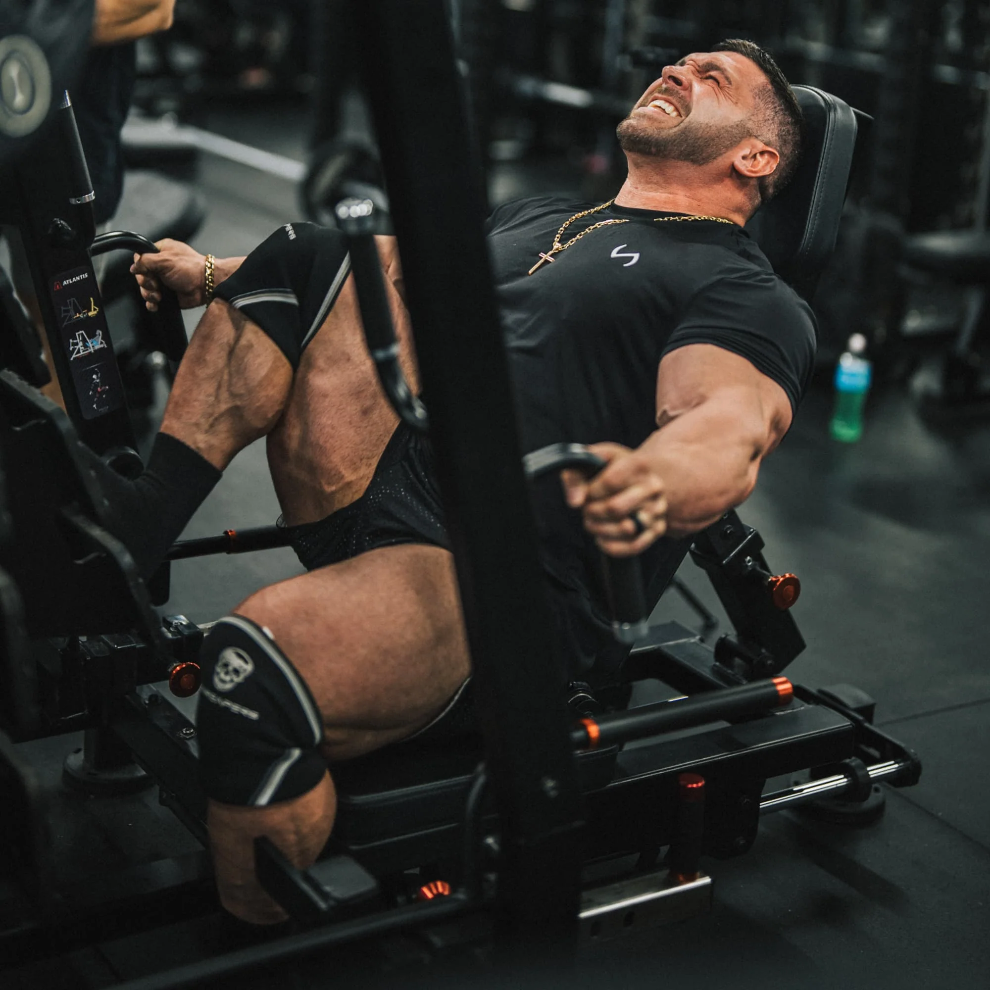 Gymreapers 7MM Knee Sleeves - Ranger Green/Black - Image 4
