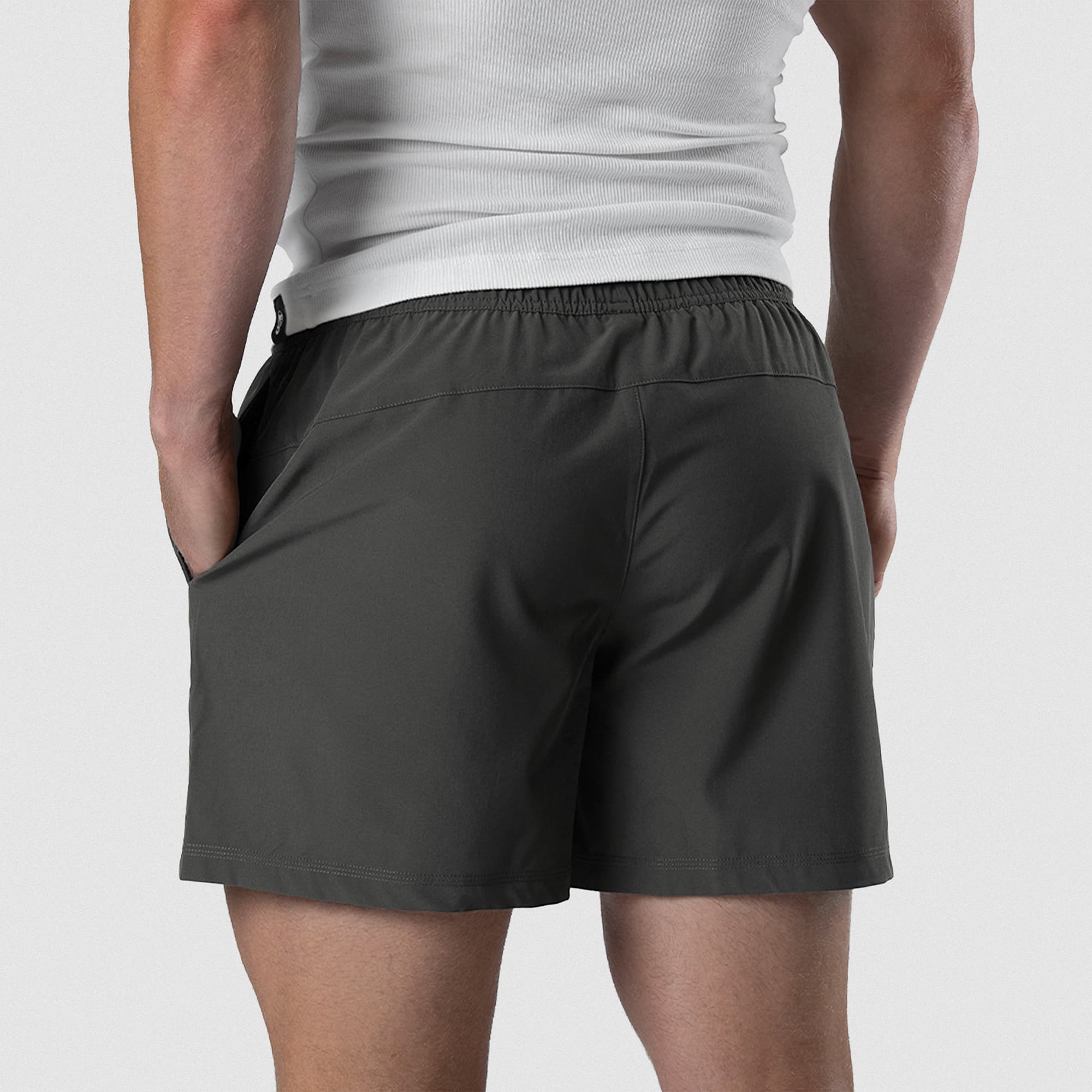 Conquer 5" Shorts - Dark Gray - Image 5