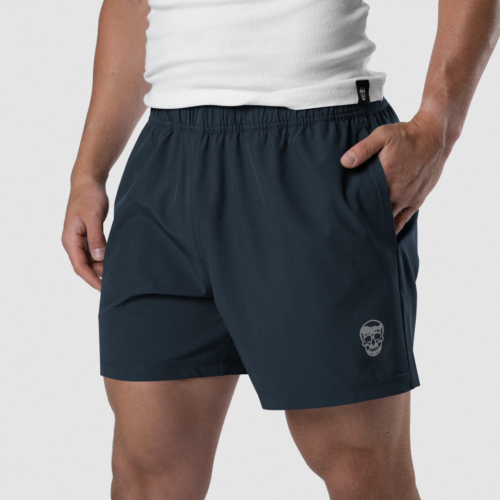 Conquer 5" Shorts - Navy - Image 4