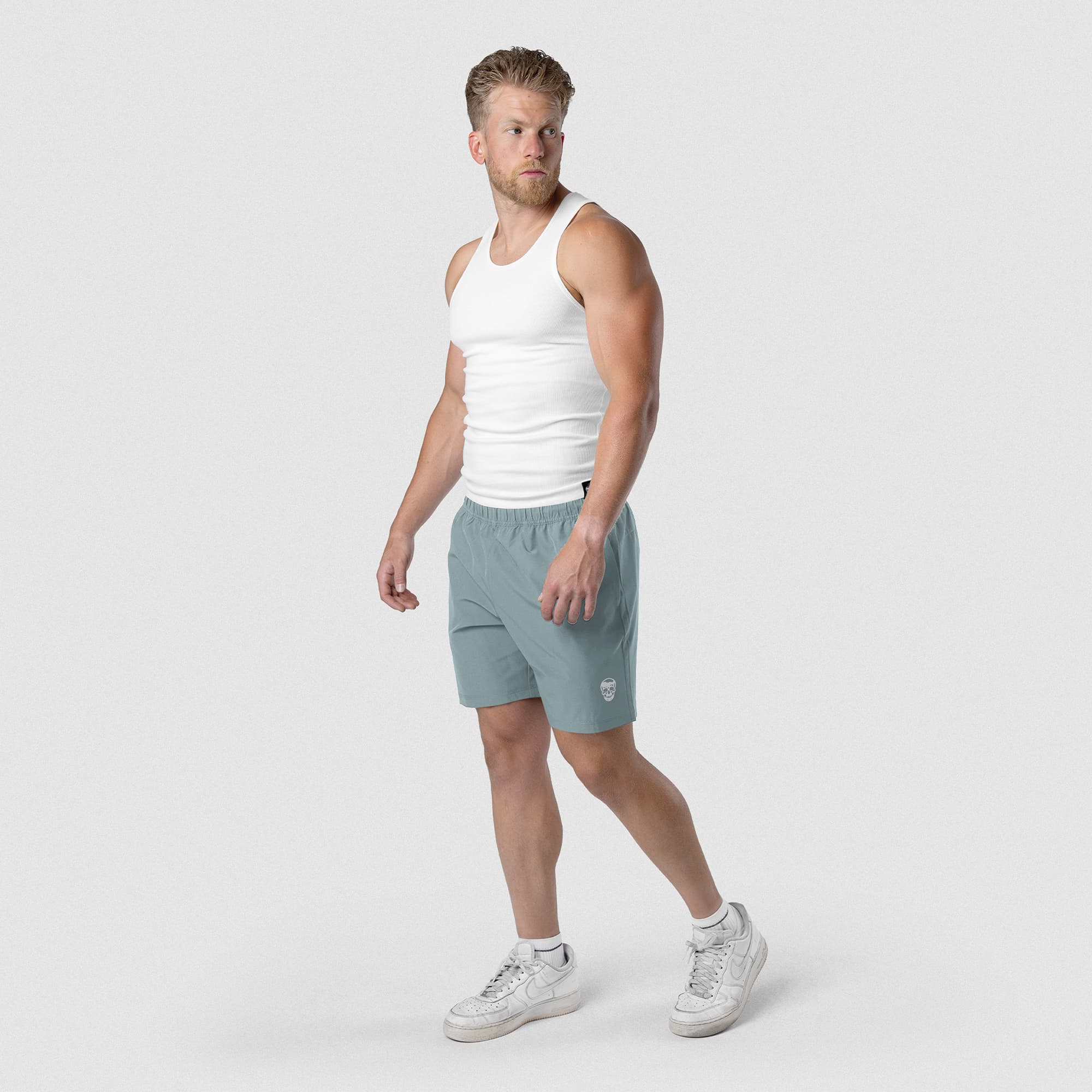 Conquer 7" Shorts - Steel Blue - Image 3