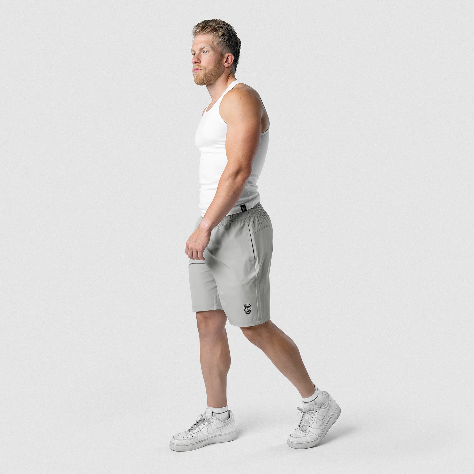 Conquer 9" Shorts - Gray - Image 3