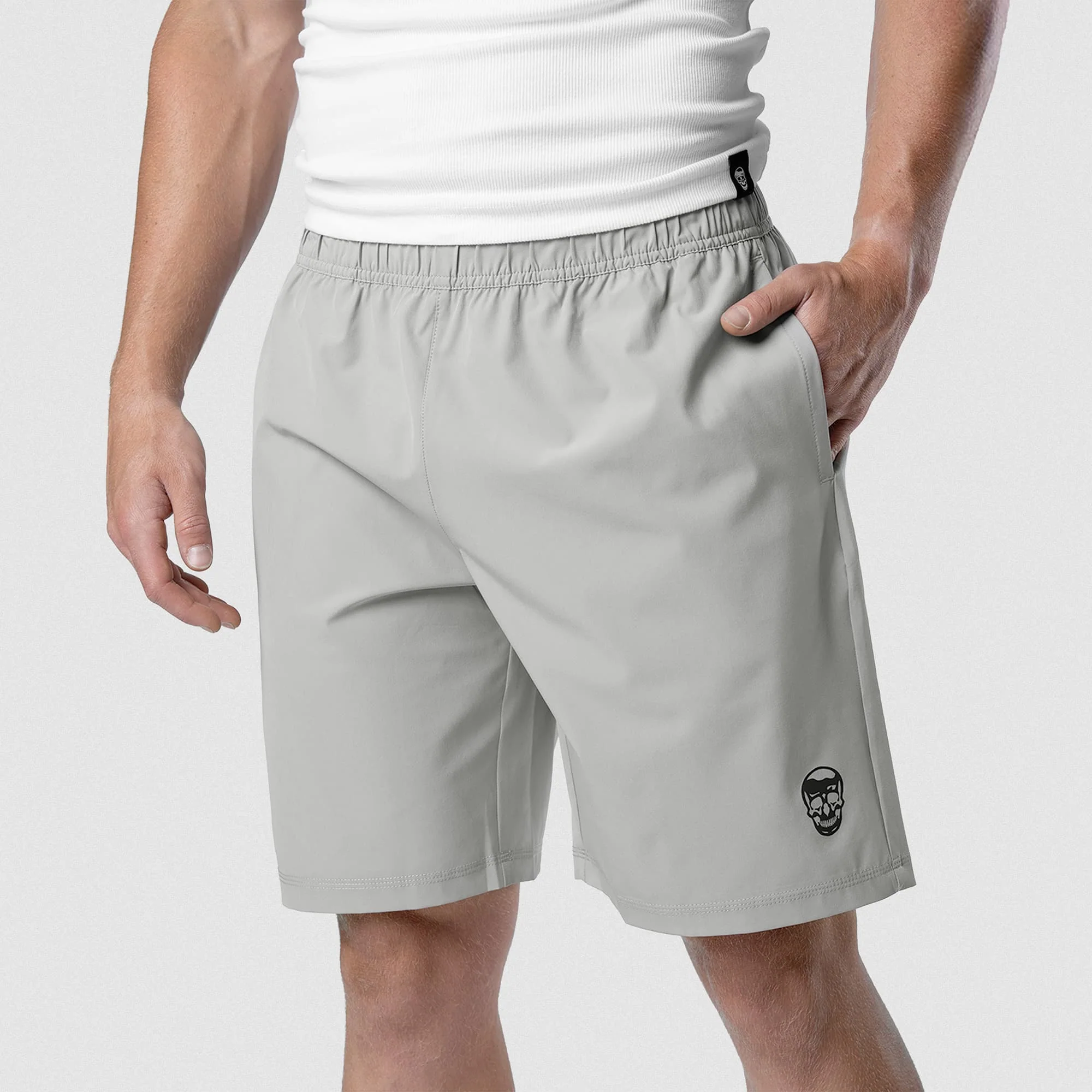Conquer 9" Shorts - Gray - Image 4