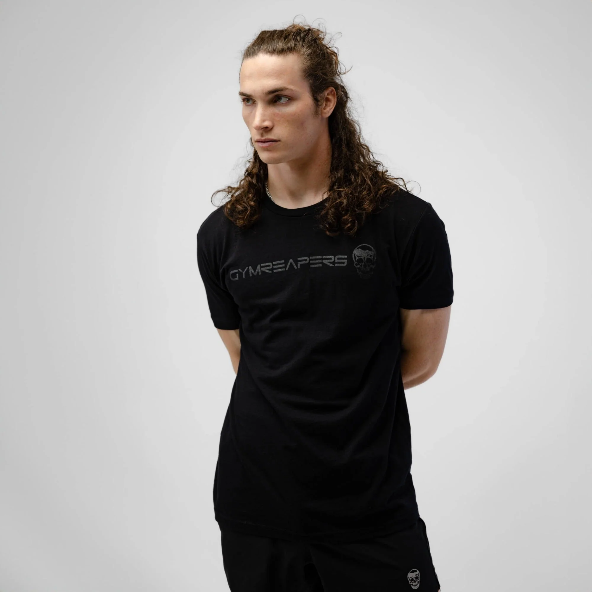 Basic Shirt - Black/Black - Image 5