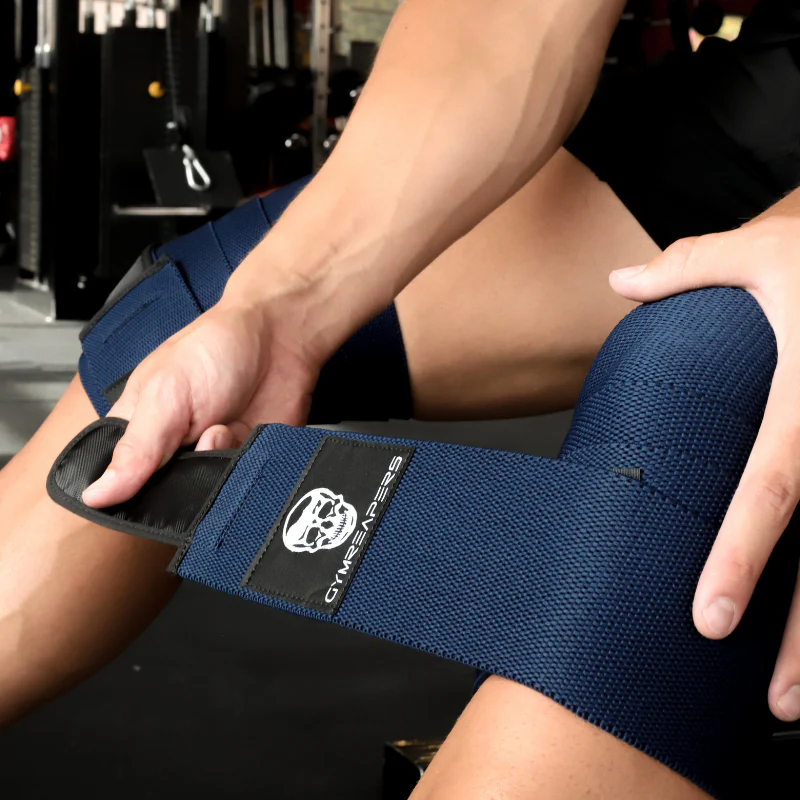 Gymreapers Knee Wraps - Black - Image 3