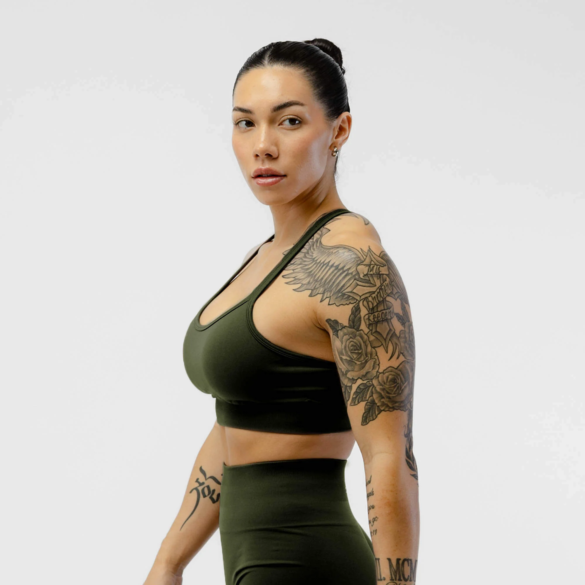 Halo Bra - Ranger Green