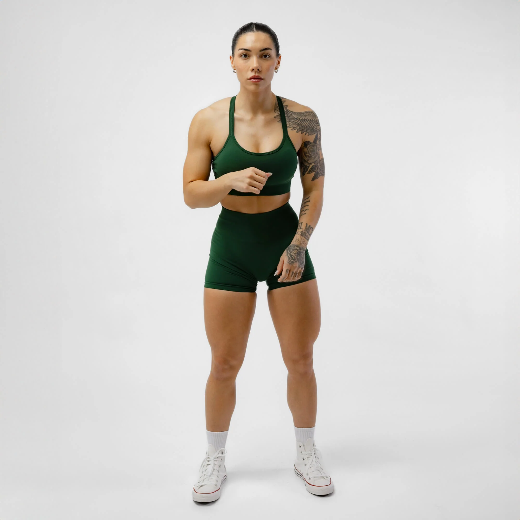 Halo Shorts - Evergreen - Image 2