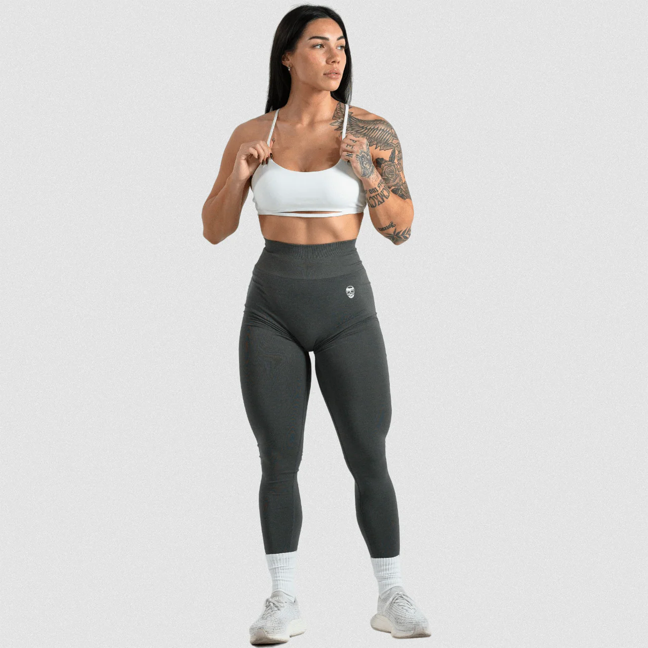 Infinity Leggings - Flat Gray - Image 4