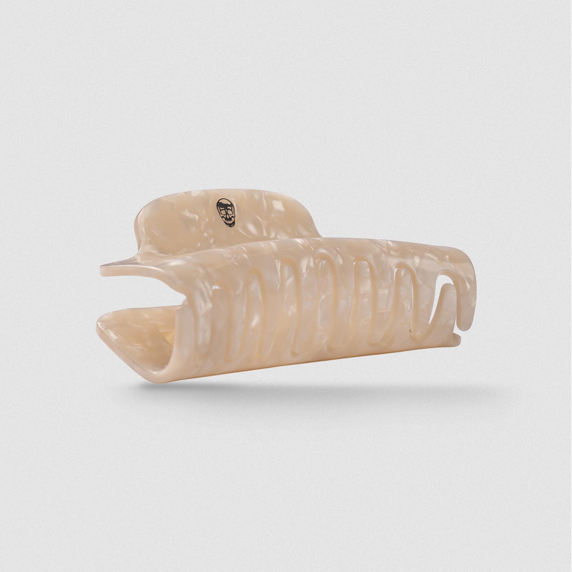 Large Claw Clip - Ivory - Image 2