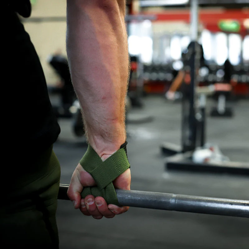 Lifting Straps | Premium Padded Weightlifting Straps - Black/Red - Image 7