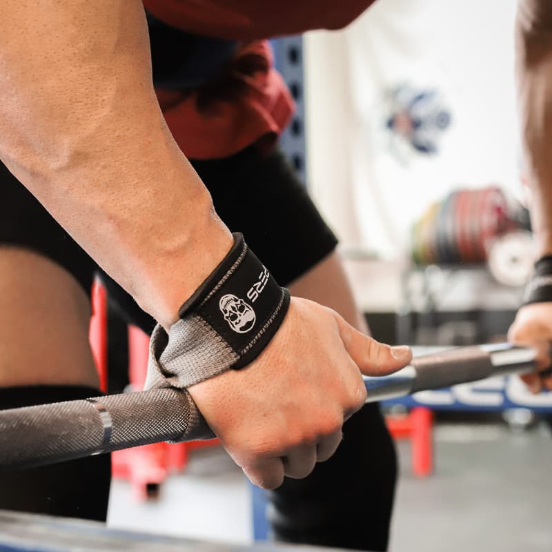 Lifting Straps | Premium Padded Weightlifting Straps - Light Pink - Image 6