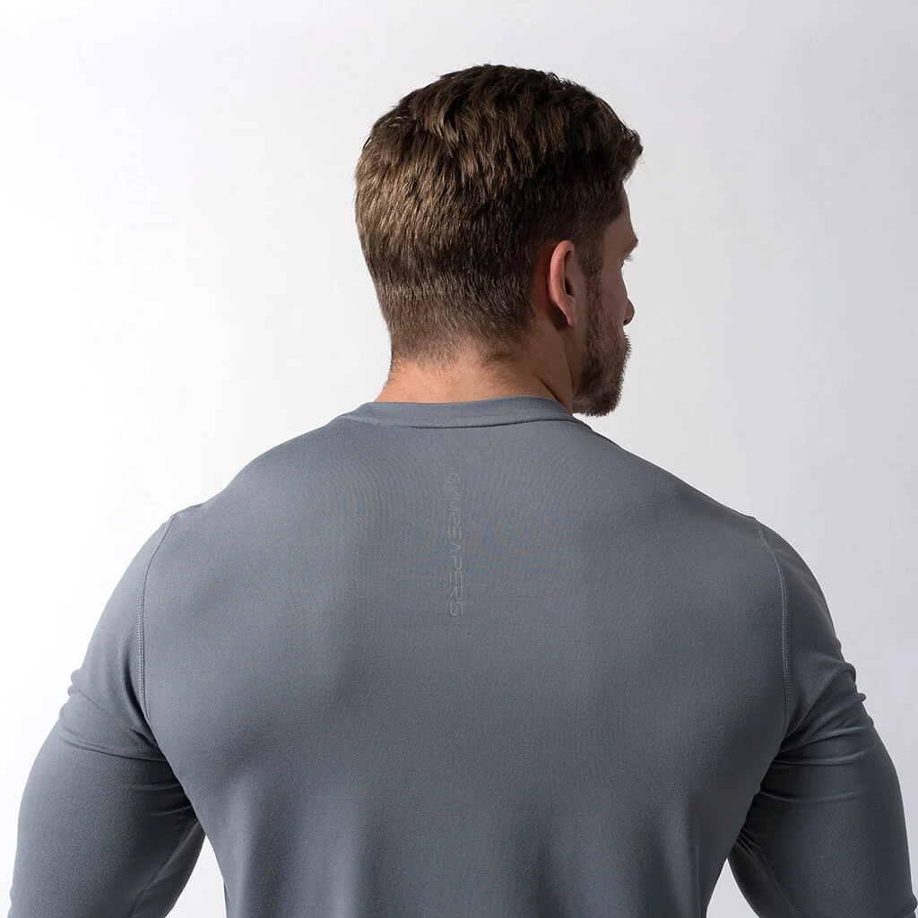 Performance Long Sleeve Shirt - Steel - Image 8
