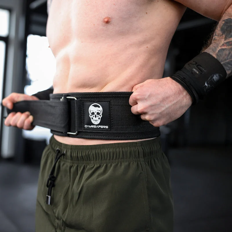 Quick Locking Weightlifting Belt | Premium Back Support - Green - Image 7