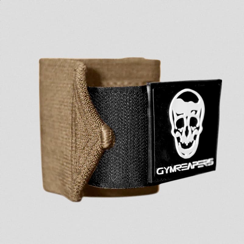 Stiff Wrist Wraps - Heavy Duty Wrist Support - Khaki - Image 2