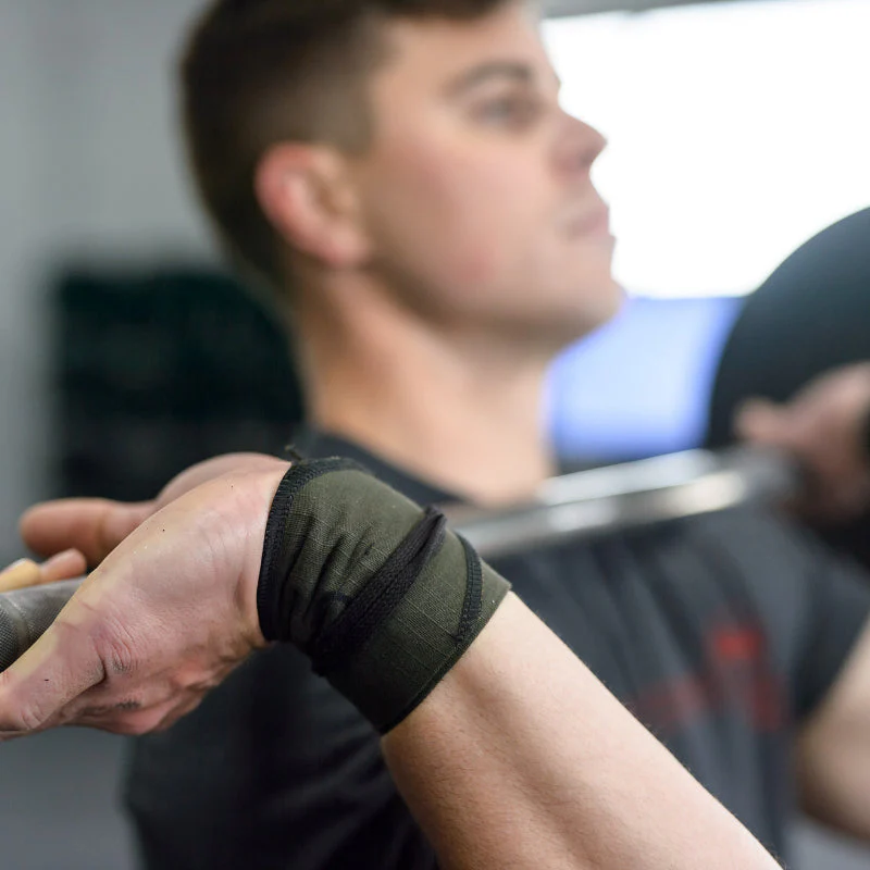 Strength Wrist Wraps - Adjustable Support - Navy - Image 3