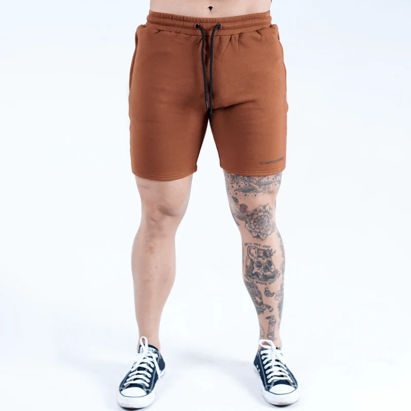 Essential Sweat Shorts - Clay - Image 3