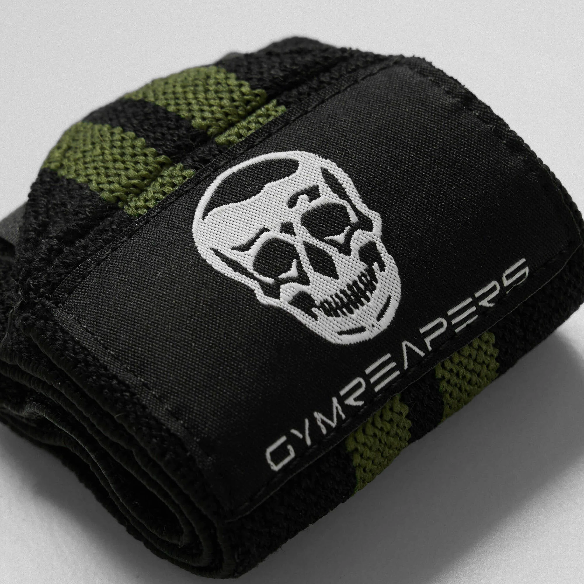Wrist Wraps - 18" Weightlifting Wrist Support - Green - Image 2